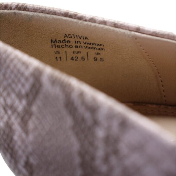 Kelly & Katie Heels Womens Size 11 Astivia Snake‎ Print Pump - Picture 6 of 7